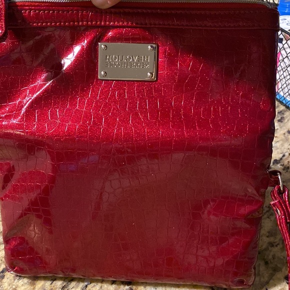 Kenneth Cole sparkling red clutch - Picture 5 of 5